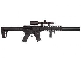 Пневматическая винтовка SIG Sauer MCX-177-BLK-S (цвет черный, опт. прицел)