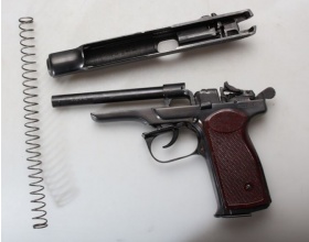 Охолощенный пистолет Стечкина АПС СХП, Р-414, кал.10х24 (ИжМаш)