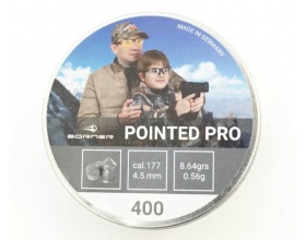 Пуля пневм. Borner "Pointed Pro",  4.5мм (400 шт) 0.56г