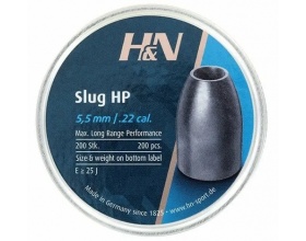 Пули пневм. H&N Slug HP 5.53 мм (200 шт)
