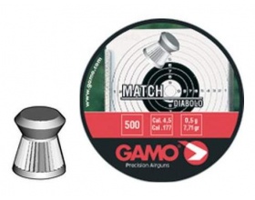 Пуля пневм. Gamo Match 4.5 мм, 0.49г (250 шт)