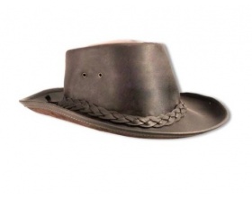 Шляпа ковбоя кожаная, DENIX DE-720-M