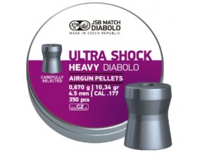Пули JSB Heavy Ultra Shock 0.67г, кал. 4.52 мм (350шт)