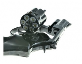Охолощенный револьвер Таурус-CO (Kurs), 2.5 дюйма, калибр 10ТК, цвет хром/графит