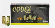Патроны холостые CODEX кал. 9PAK 9мм (GOLD), пачка 50 шт 