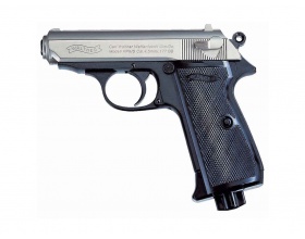 Пневматический пистолет Umarex Walther PPK/S (никелир.)