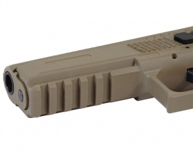Пневматический пистолет ASG CZ P-09 FDE (пулевой)