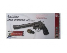 Пневматический револьвер ASG Dan Wesson 8 пулевой