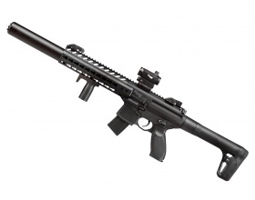 Пневматическая винтовка SIG Sauer MCX-177-BLK-R (цвет черный, коллиматор)