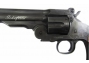Пневматический револьвер ASG Schofield-6 aging black, пулевой 