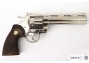 ММГ макет Револьвер Кольт Питон 357 6 дюймов ХРОМ, DENIX DE-6304