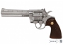 ММГ макет Револьвер Кольт Питон 357 6 дюймов ХРОМ, DENIX DE-6304