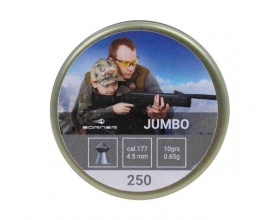 Пуля пневм. Borner "Jumbo",  4.5мм (250 шт) 0.65г