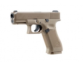 Пневматический пистолет Umarex Glock 19X (металл, цвет песок, без BlowBack)