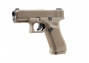 Пневматический пистолет Umarex Glock 19X (металл, цвет песок, без BlowBack)