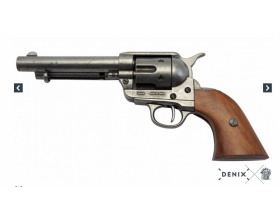 ММГ макет Colt "Peacemaker" (Миротворец) США 1873 г, 5.5", DENIX DE-1106-G