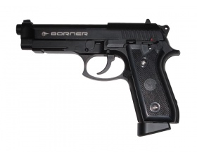 Пневматический пистолет Borner KMB15 (Беретта 92), С АВТООГНЕМ !!