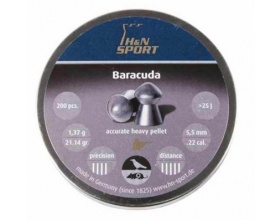 Пули H&N Baracuda 5.5 мм, 1.37 г (200 шт)