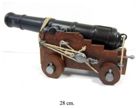 ММГ макет Пушка английского флота декоративная 18 века, DENIX DE-407