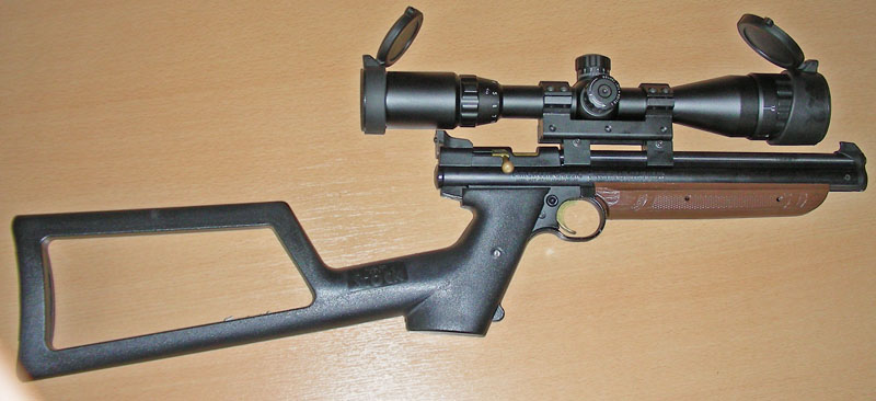 Приклад дерево на Crosman (влагостойкая фанера, палисандр) CFP купить с доставкой Приклад, цевье и ложа