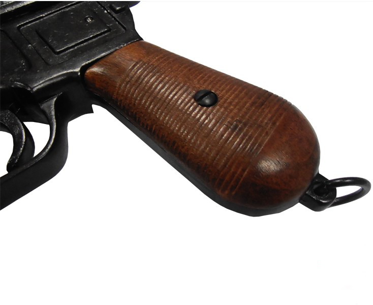 ММГ макет пистолет Маузер, деревянная рукоятка, Mauser, DENIX DE-M-1024.