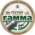 Пули пневм. Квинтор "Гамма" (250 шт) 0.83г