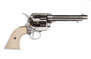 ММГ макет Colt "Peacemaker"(Миротворец) США 1873 г, 5.5", DENIX DE-1150-NQ никель