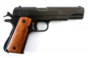 ММГ макет пистолета Colt 1911, .45 калибра, деревянные накладки (США, 1911 г) DENIX DE-9316