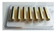 Фальшпатроны (картриджи) для пулевых револьверов Gletcher NGT R Наган (7 шт), под пули (арт GLA11)