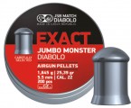 Пули JSB Exact Jumbo Monster 1.645г, кал. 5.5 мм (5.52 мм) (200шт)