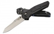Нож складной Benchmade 940-1 Osborne, reverse tanto, axis, черная рукоять