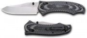 Нож складной Benchmade 950 RIFT, черная рукоять, узор