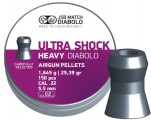 Пули JSB Heavy Ultra Shock 1.645г, кал. 5.52 мм (150шт)